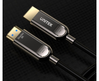 Unitek Kabel optyczny HDMI 2.1 AOC 8K 120Hz 40m - 1283930 - zdjęcie 5